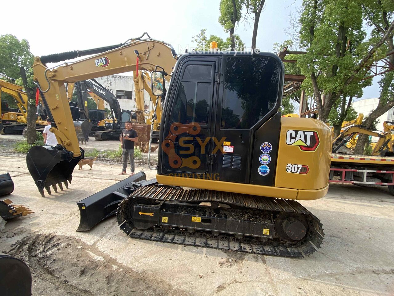 Caterpillar 307E tracked excavator - Machineryline