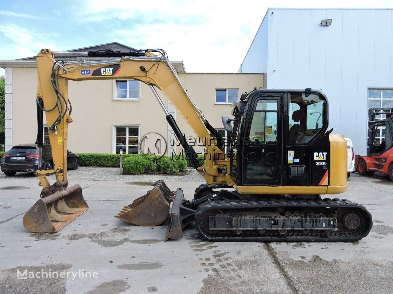 Caterpillar 308E-2 tracked excavator