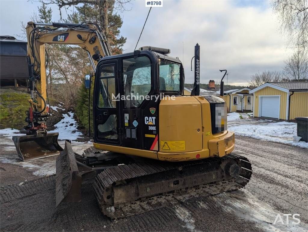 excavator dengan track Caterpillar 308E CR