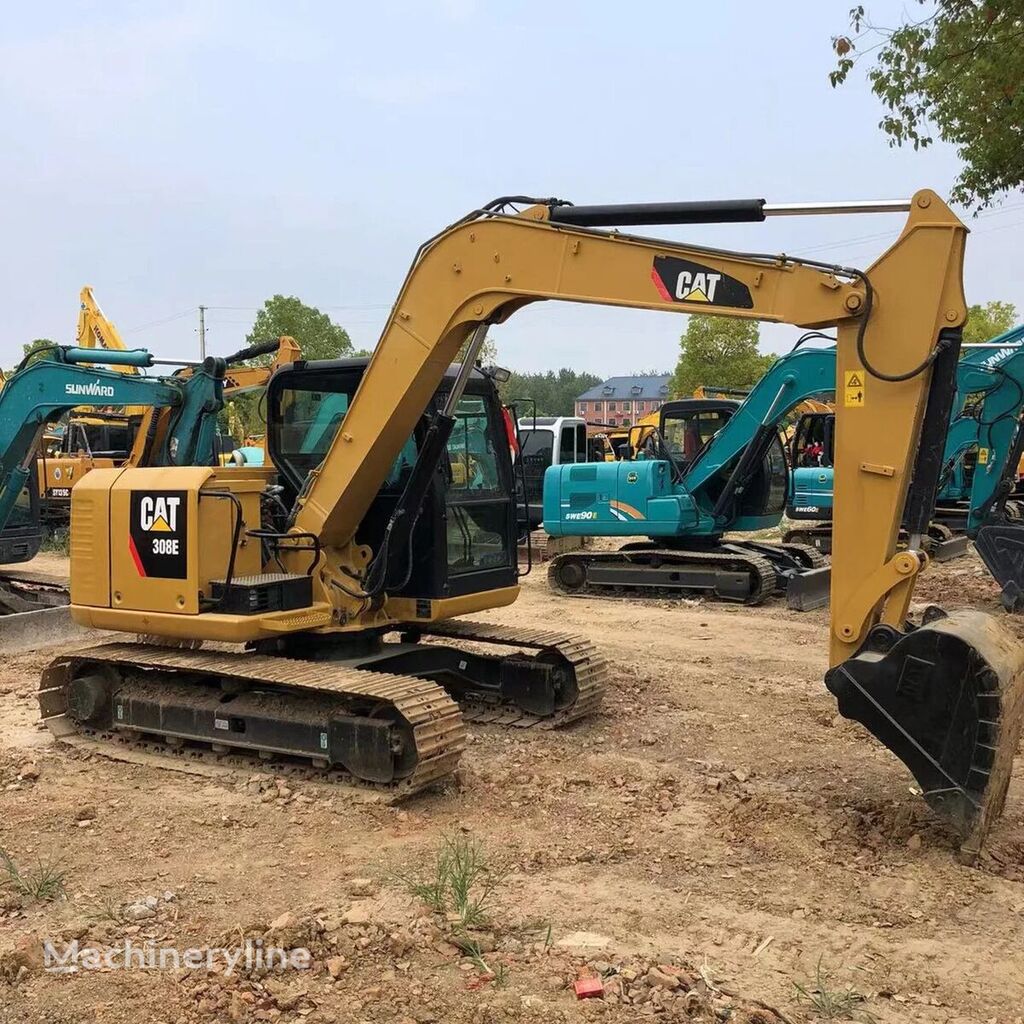 Caterpillar 308e tracked excavator