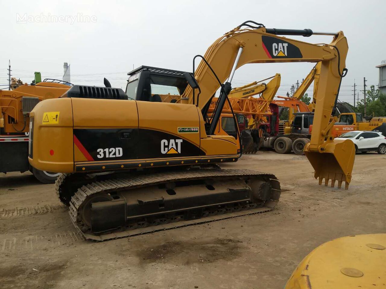 pelle sur chenilles Caterpillar 312D