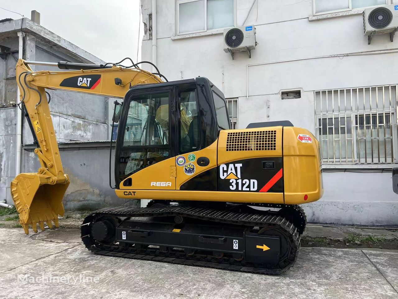 Caterpillar 312D tracked excavator