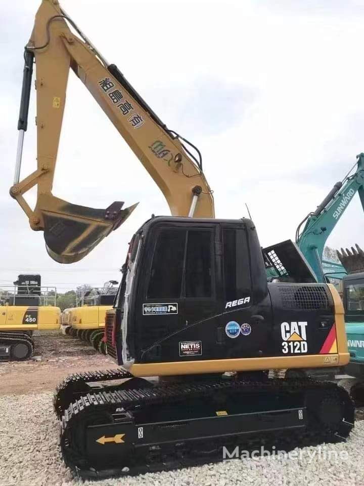 Caterpillar 312D tracked excavator