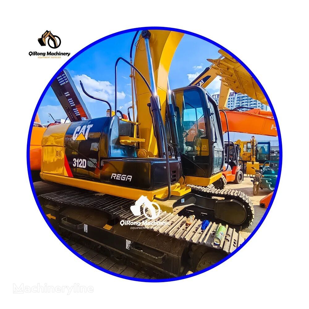 Caterpillar 312D tracked excavator