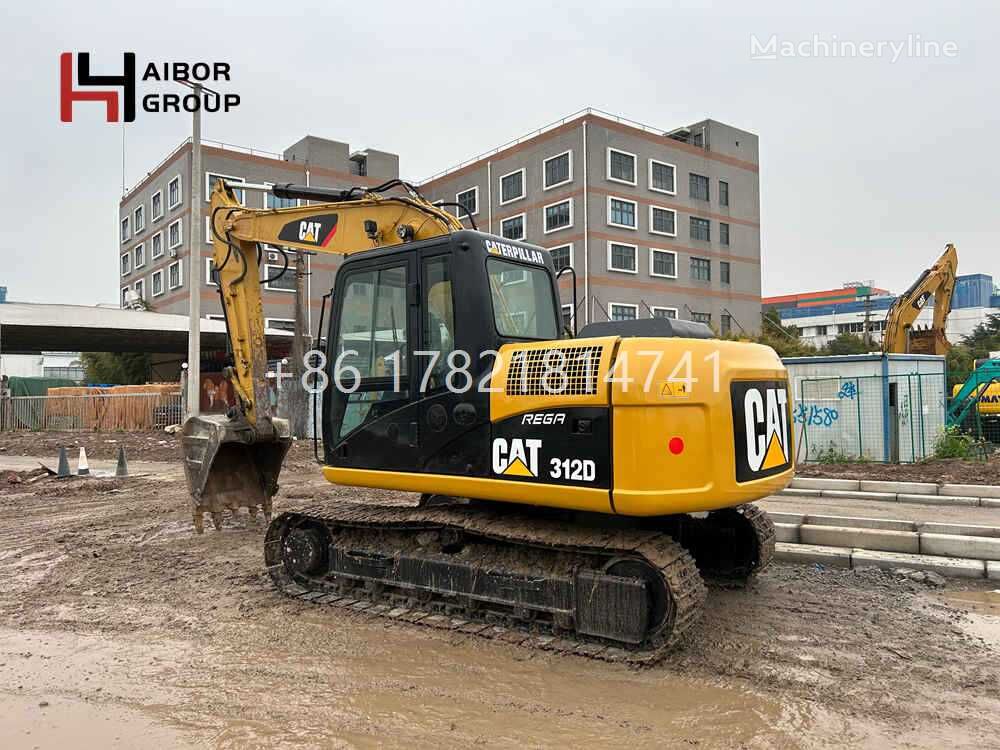 Caterpillar 312D tracked excavator