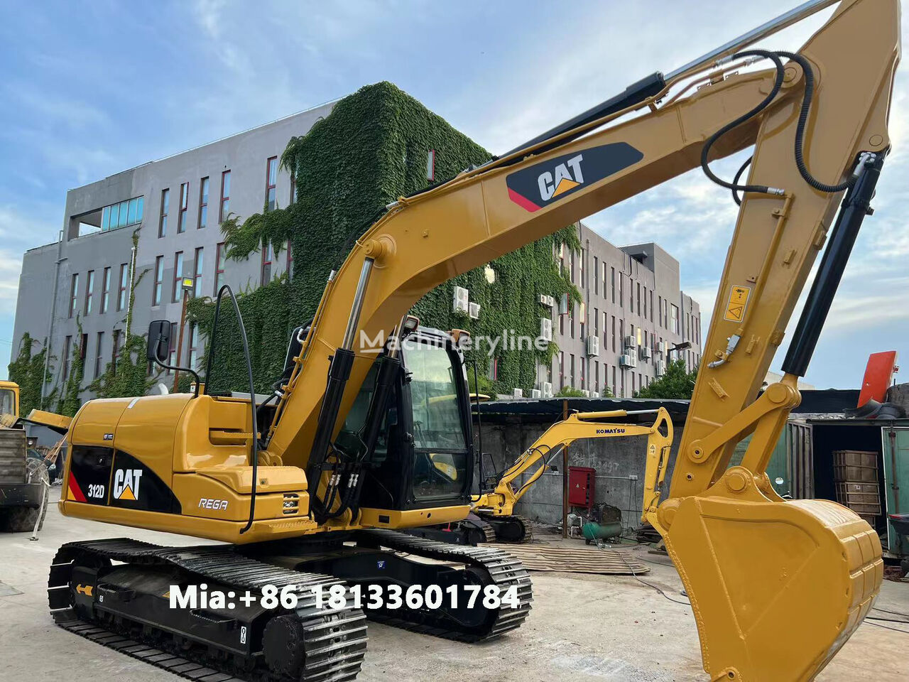 máy đào bánh xích Caterpillar 312D 312D2 315D