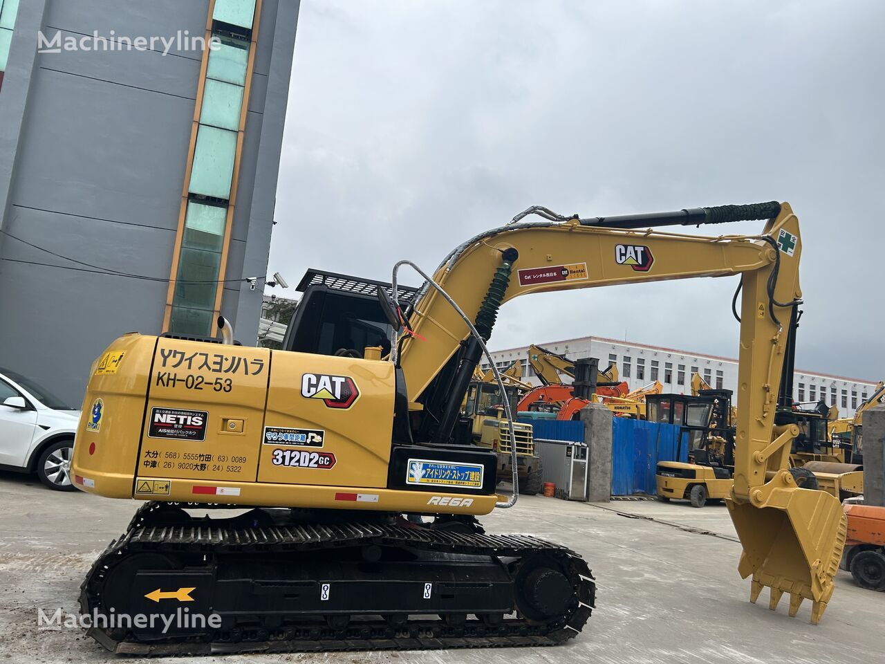 máy đào bánh xích Caterpillar 312D2GC