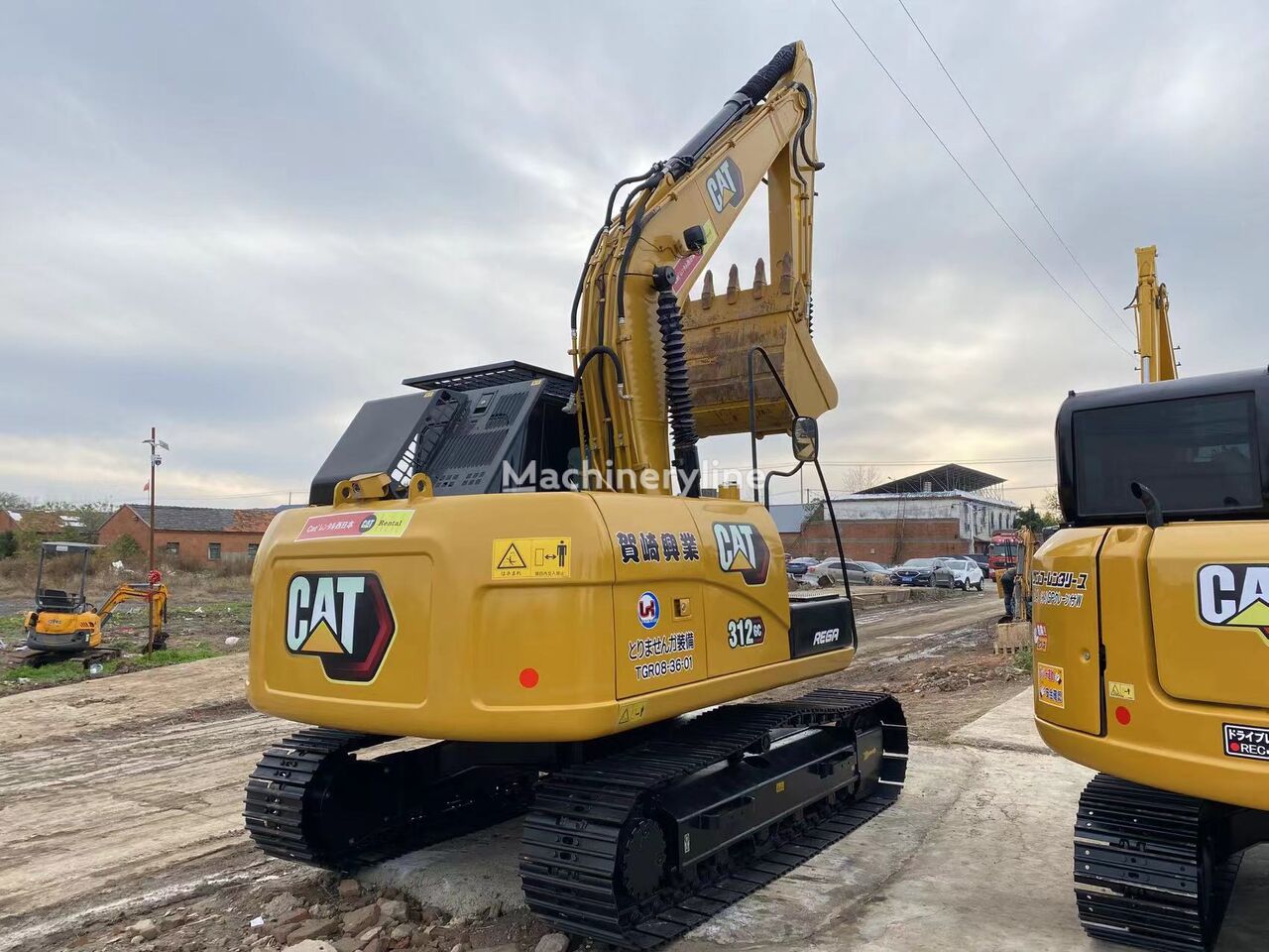 Caterpillar 312GC excavadora de cadenas