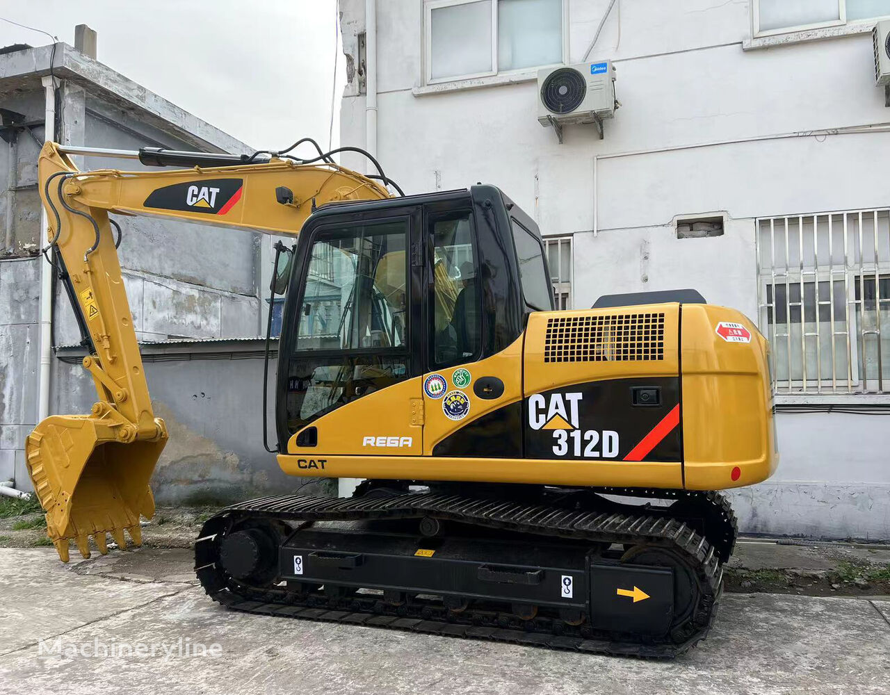 Caterpillar 312d rupsgraafmachine