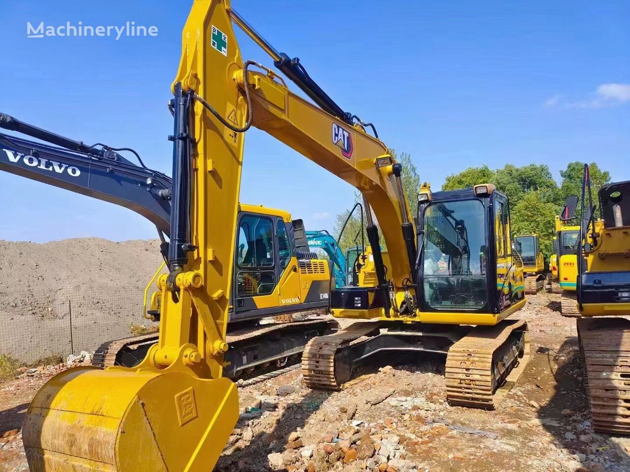 Caterpillar 313D2 tracked excavator