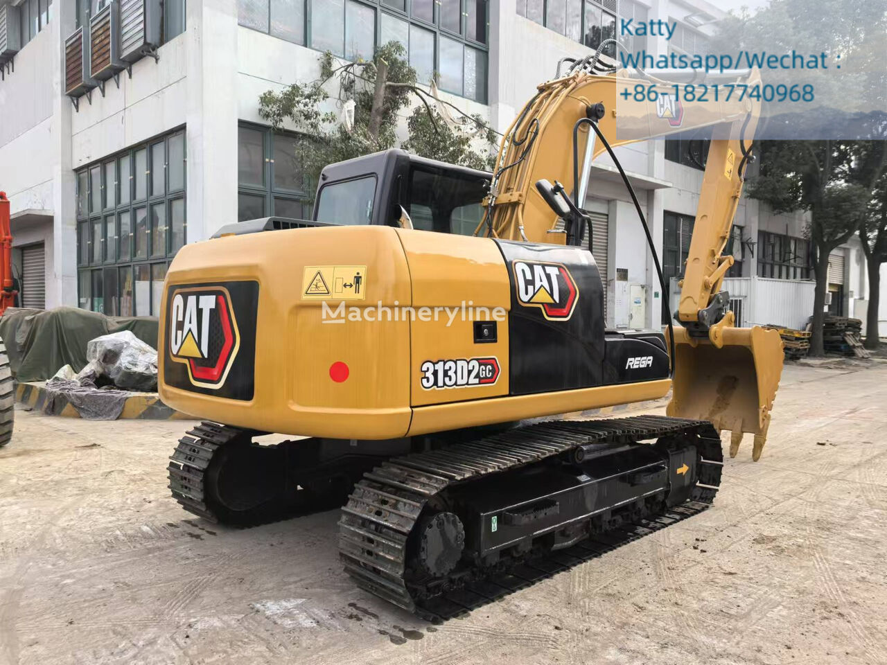 Caterpillar 313DGC bager gusjeničar - Machineryline