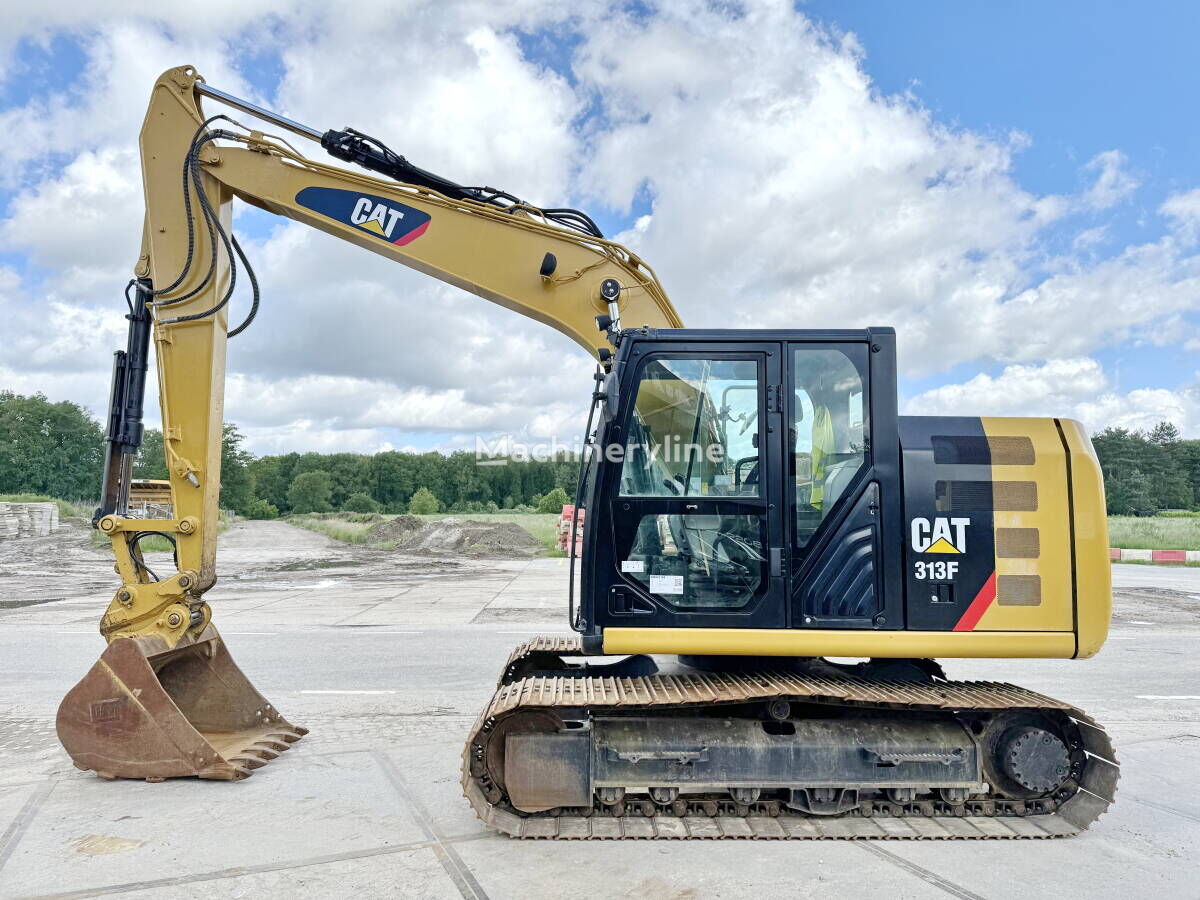 Caterpillar 313FL tracked excavator