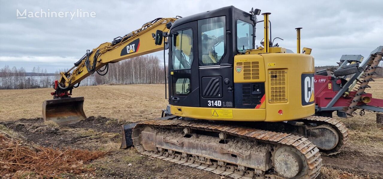 Caterpillar 314D LCR tracked excavator