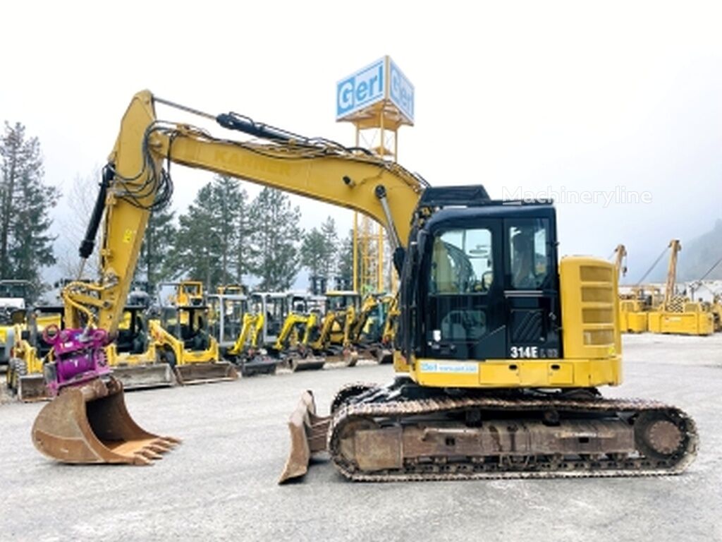 Caterpillar 314E LCR tracked excavator