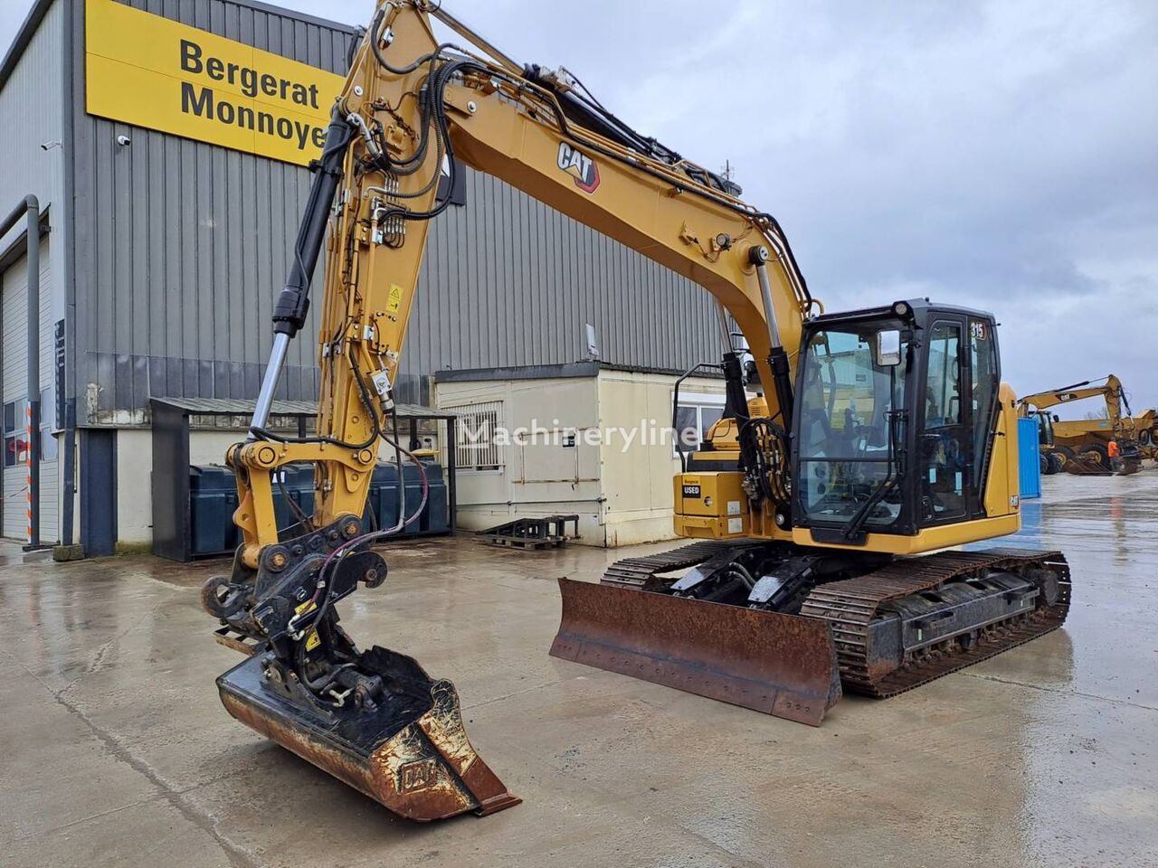 Caterpillar 315 tracked excavator