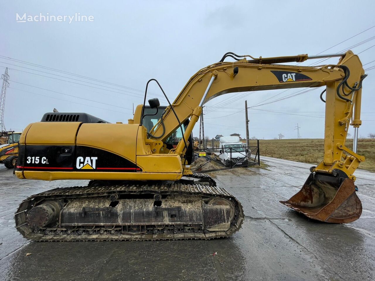 Caterpillar 315CL tracked excavator