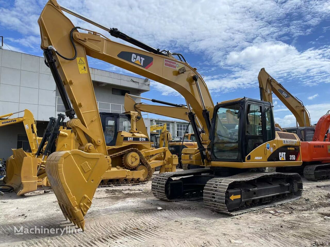 Caterpillar 315D excavadora de cadenas