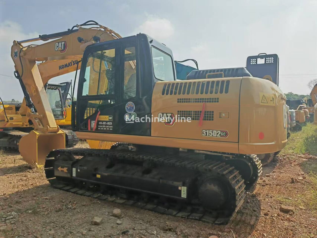 Caterpillar 315D excavadora de cadenas