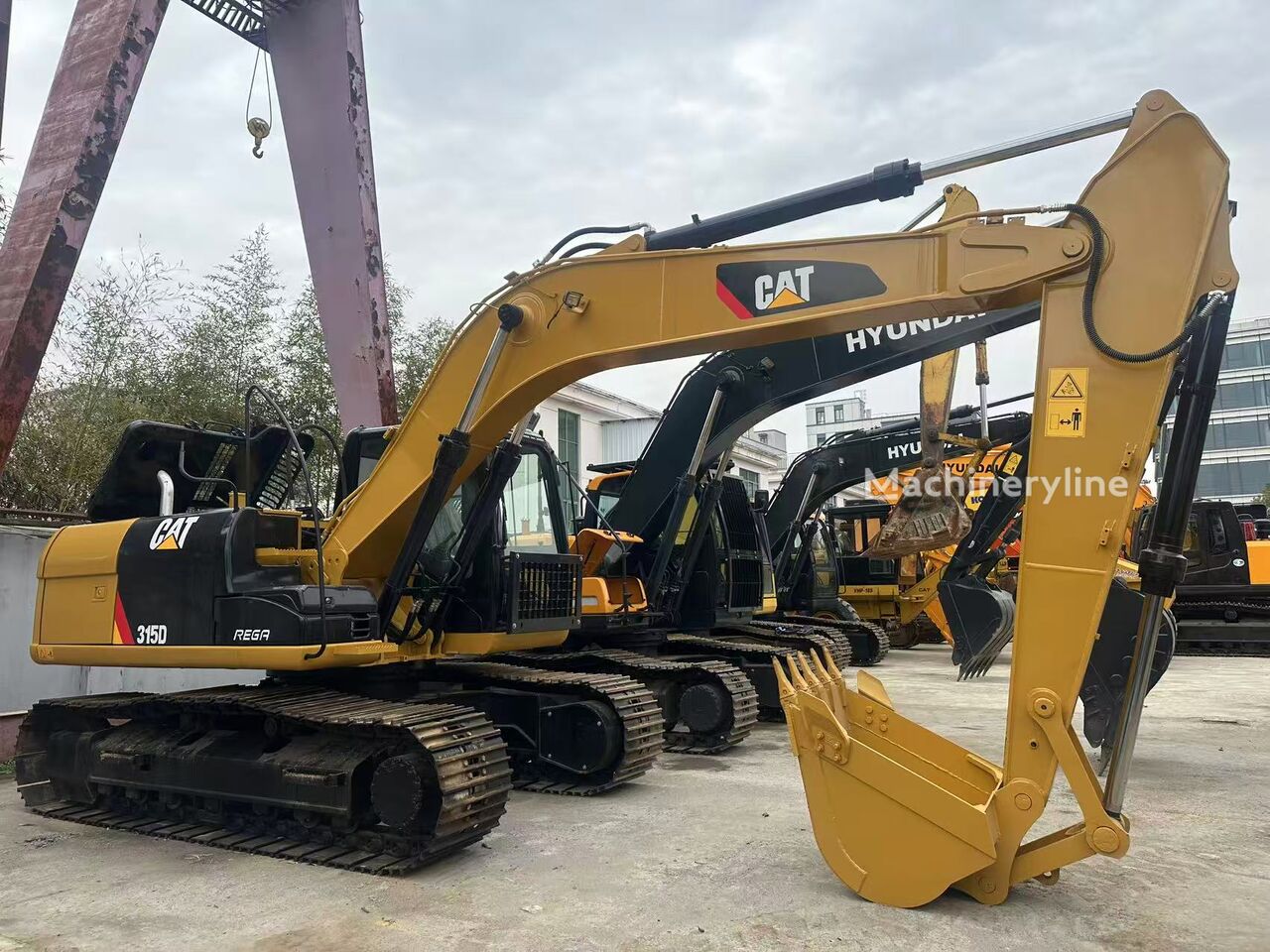 بیل مکانیکی ریلی Caterpillar 315D - Machineryline