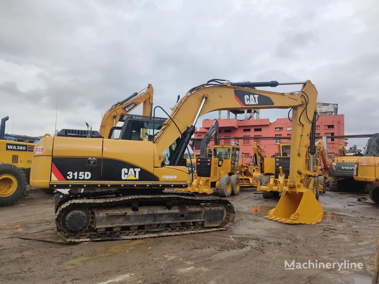 Caterpillar 315d excavadora de cadenas