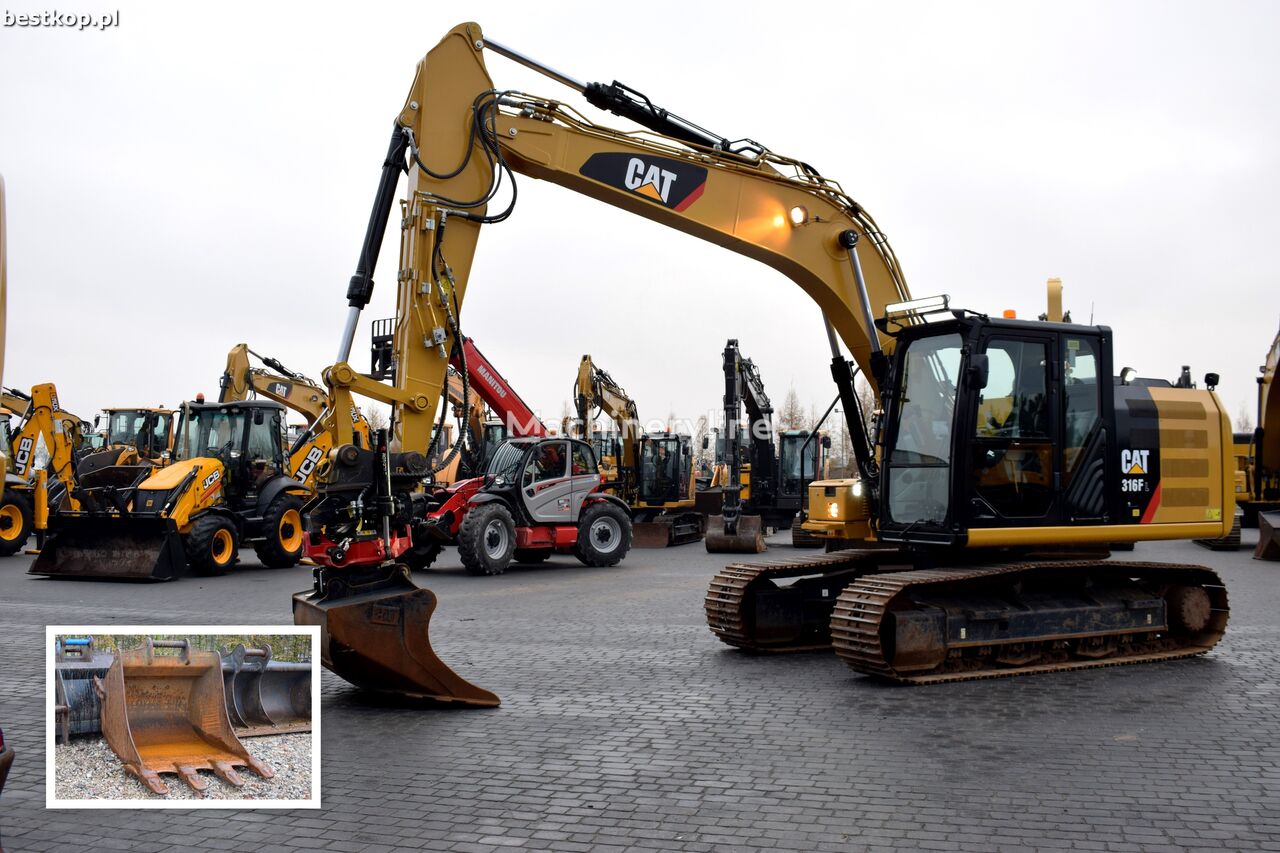 excavator dengan track Caterpillar 316 FL