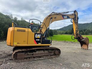 Pelle sur chenilles Caterpillar 316E Gravemaskin m/ Rototilt, 2 skuffer og GPS fra 2019 à vendre - Image 8 | Machineryline CM Pelle sur chenilles Caterpillar 316E Gravemaskin m/ Rototilt, 2 skuffer og GPS fra 2019 | Image 8 - Machineryline
