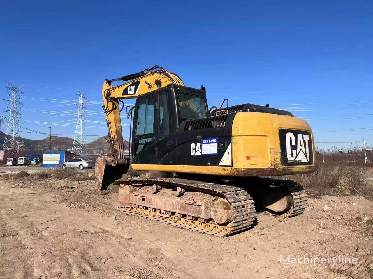 بیل مکانیکی ریلی Caterpillar 318 - Machineryline