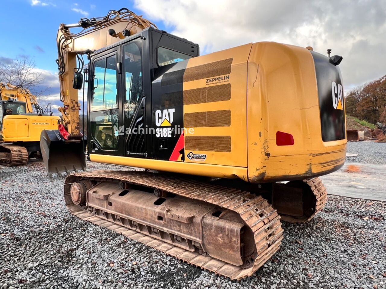 Caterpillar 318EL + HS21 bager guseničar