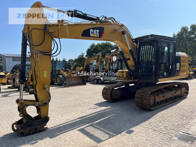 Caterpillar 318FL tracked excavator