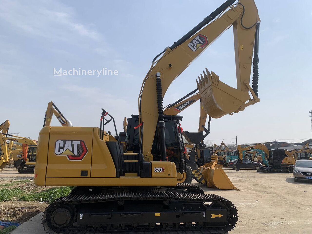 Escavadora de rastos Caterpillar 320 - Machineryline