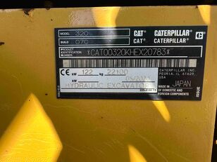Pelle sur chenilles Caterpillar 320 à vendre - Image 6 | Machineryline GA Pelle sur chenilles Caterpillar 320 | Image 6 - Machineryline