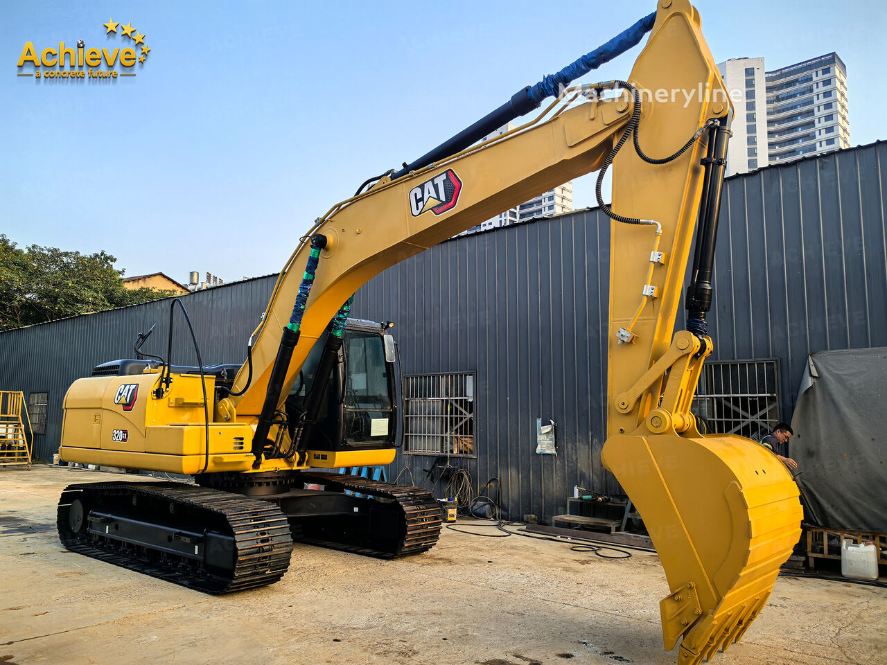 بیل مکانیکی ریلی Caterpillar 320 GX - Machineryline