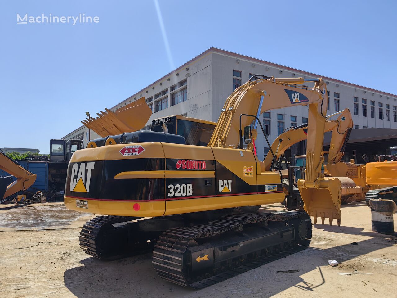 Pelle sur chenilles Caterpillar 320B - Machineryline