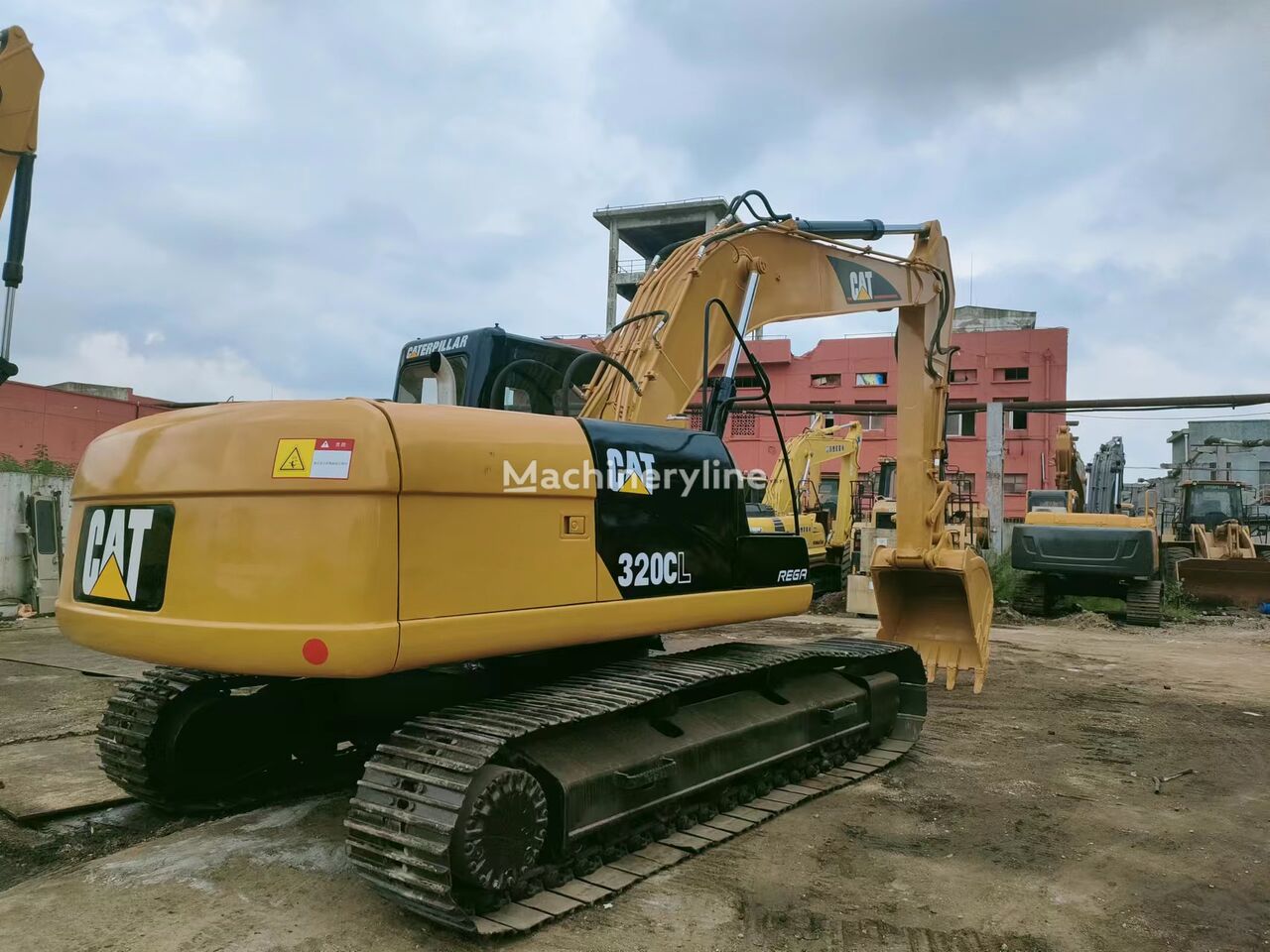 Caterpillar 320C beltegraver