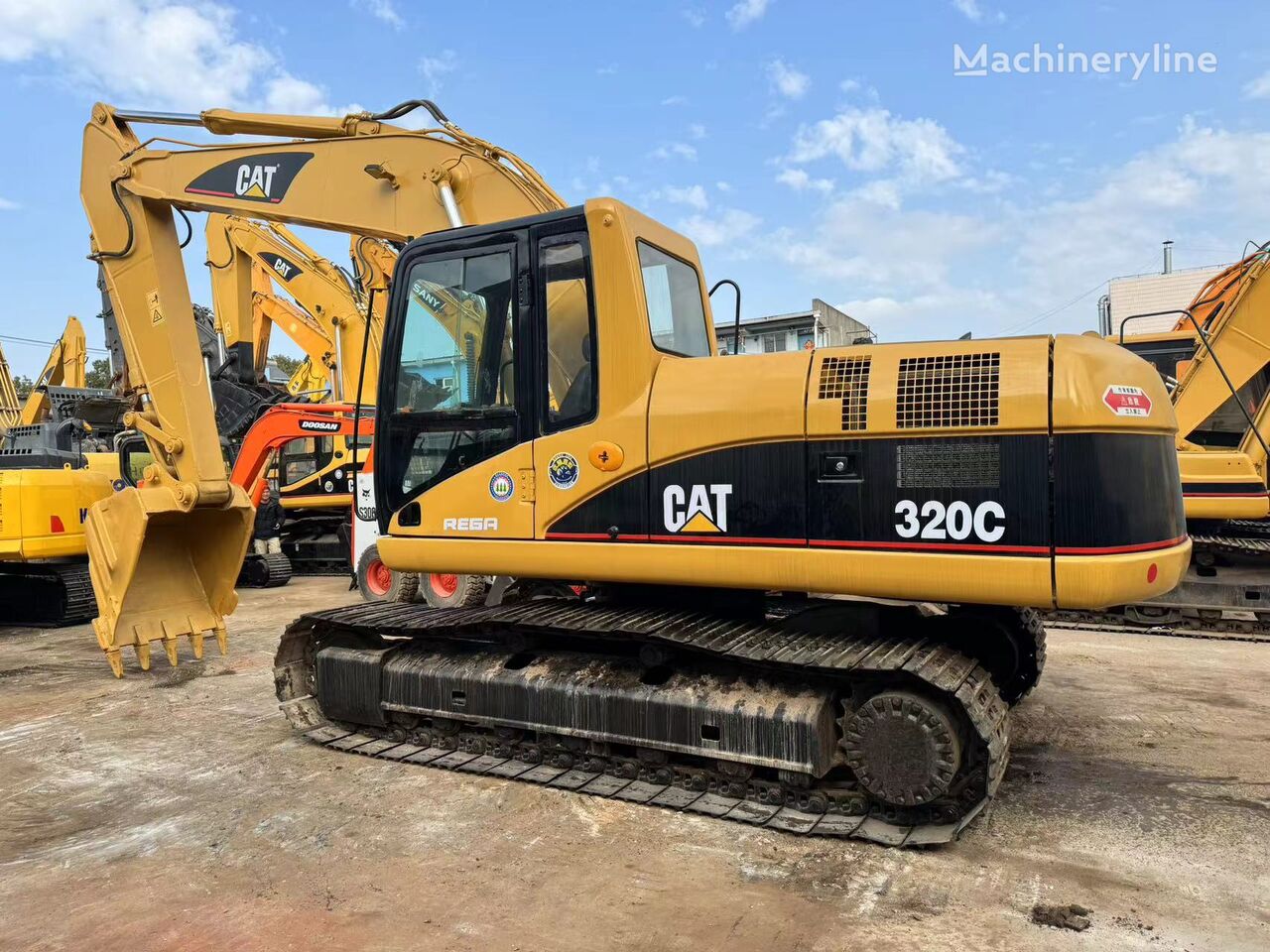 Caterpillar 320C excavadora de cadenas