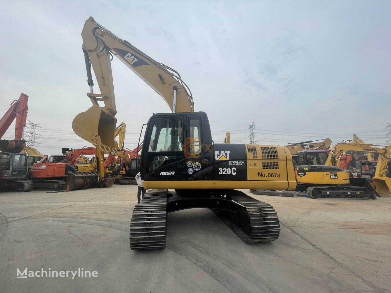Caterpillar 320C beltegraver - Machineryline