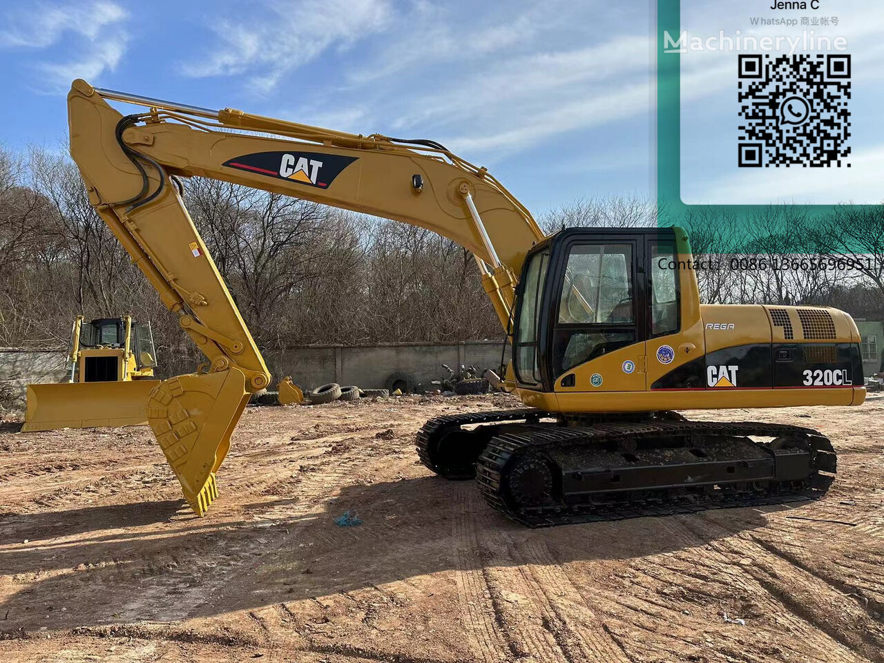 Caterpillar 320CL excavadora de cadenas