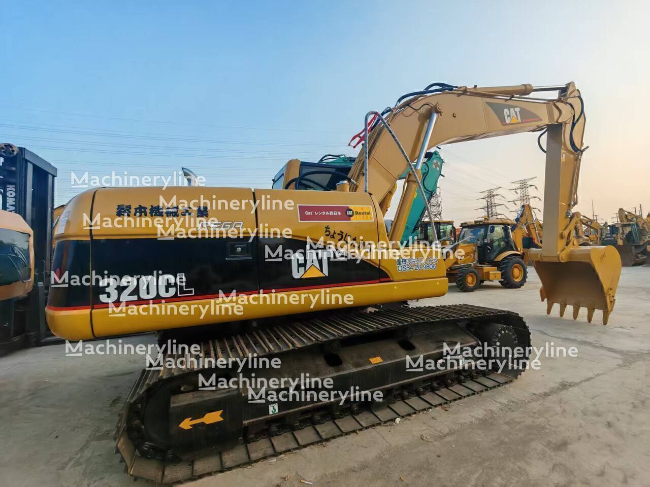 فروش بیل مکانیکی ریلی Caterpillar 320CL | Machineryline IR بیل مکانیکی ریلی Caterpillar 320CL - Machineryline