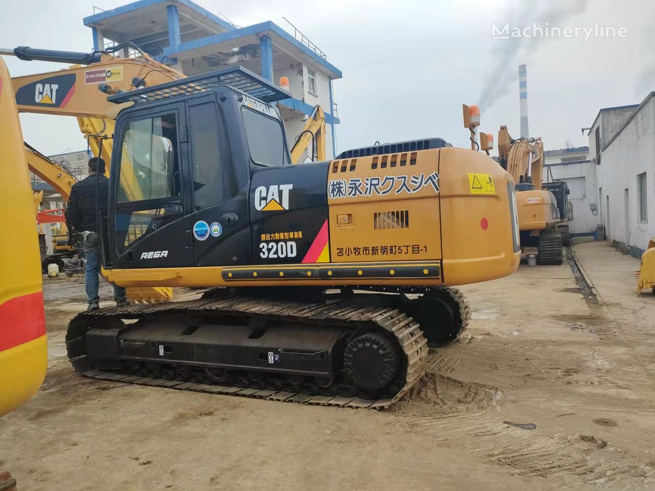 Caterpillar 320D rupsgraafmachine