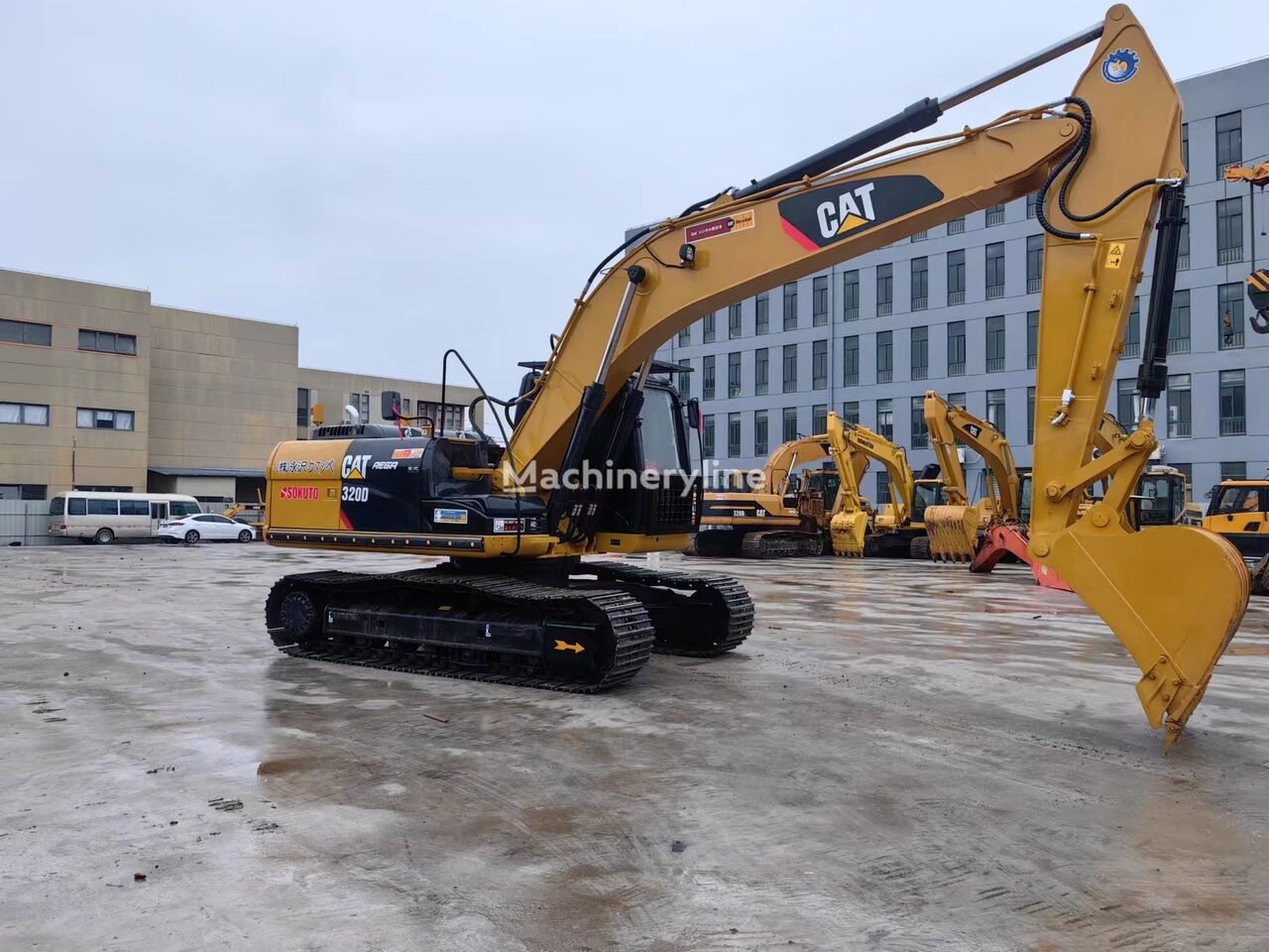 Caterpillar 320D excavadora de cadenas