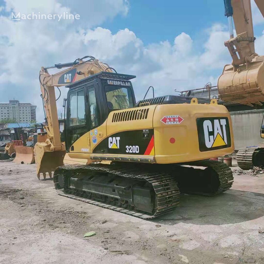 Caterpillar 320D tracked excavator