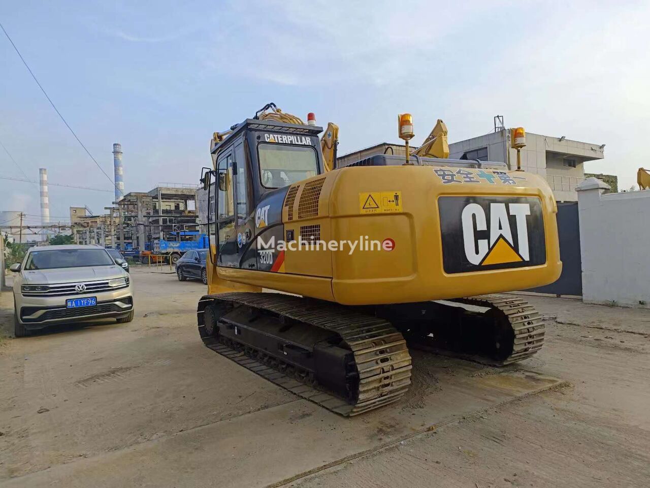 Caterpillar 320D lánctalpas kotrógép