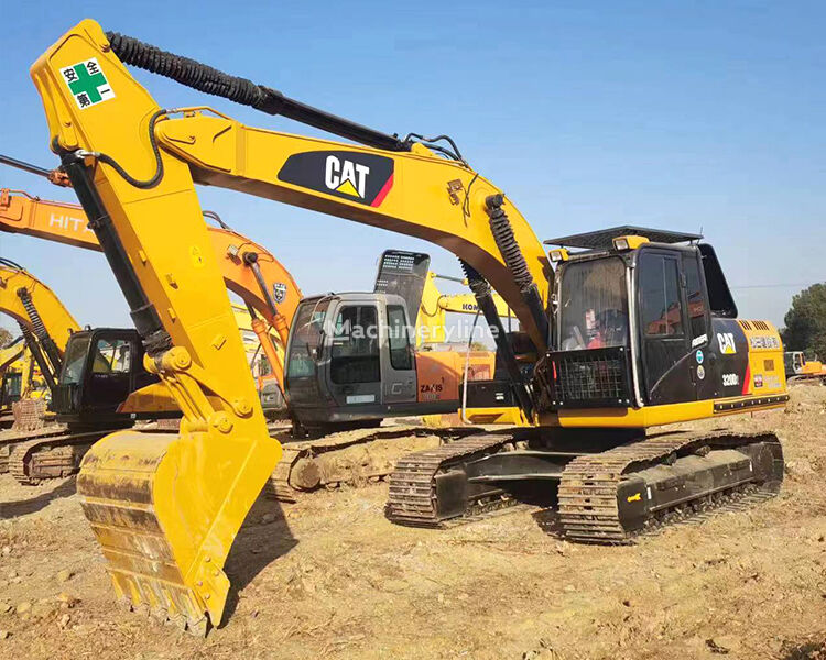 Caterpillar 320D tracked excavator