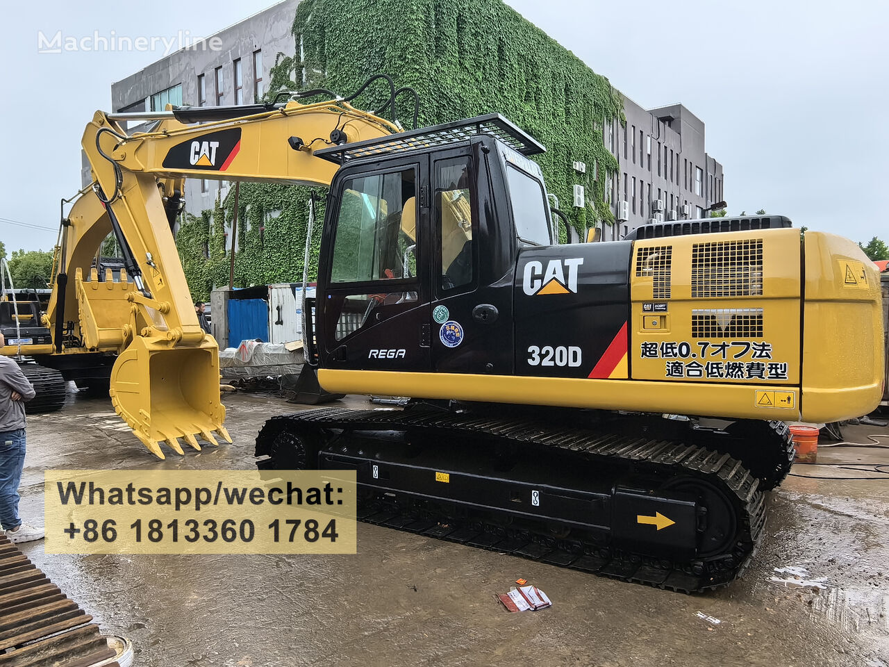 pelle sur chenilles Caterpillar 320D