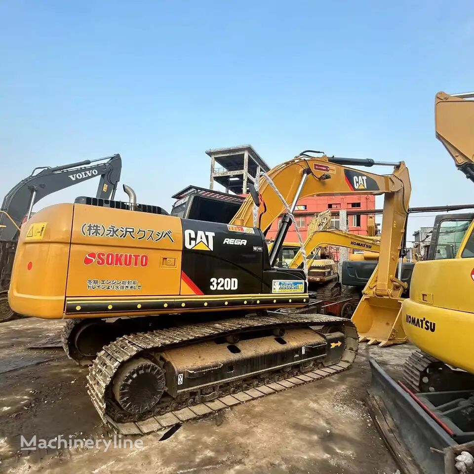 Caterpillar 320D tracked excavator