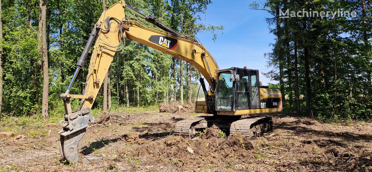 Caterpillar 320D tracked excavator