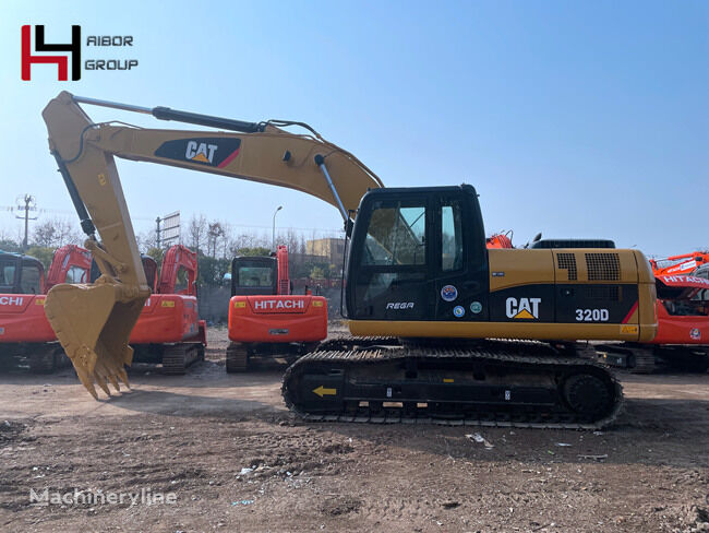 Caterpillar 320D tracked excavator