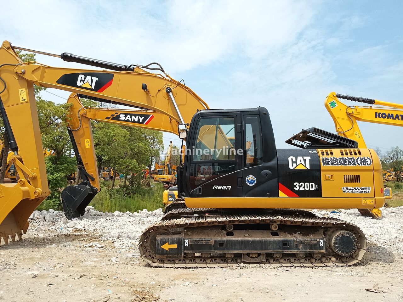 гусеничный экскаватор Caterpillar 320D