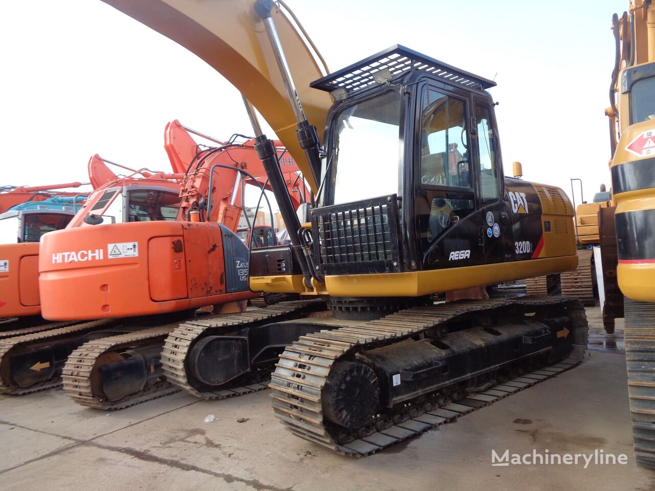 Caterpillar 320D tracked excavator