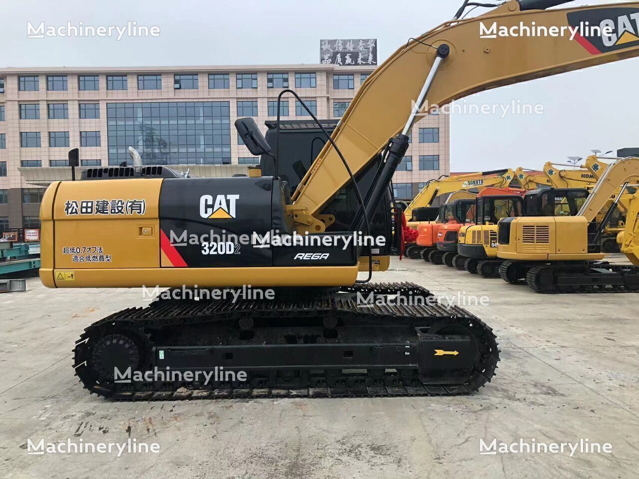 Pelle sur chenilles Caterpillar 320D - Machineryline